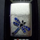 Gorgeous Swarovsky Crystal Blue Dragonfly Emblem Zippo Lighter FREE U.S Shipping Gorgeous Swarovsky Crystal Blue Dragonfly Emblem Zippo Lighter FREE U.S Shipping