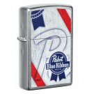 Sharp Pabst Blue Ribbon Street Chrome Zippo Lighter FREE U.S Shipping