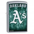 Zippo Lighter: MLB Oakland Athletics - Street Chrome  Free U.S. Shipping
