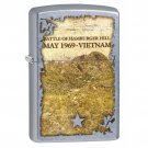 Zippo Lighter: Vietnam War, Battle of Hamburger Hill - Street Chrome  Free U.S. Shipping