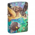 Zippo Lighter: Ocean Scene by Guy Harvey, 540 Color - Glow in the Dark   Free U.S. Shipping
