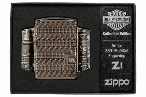 Collectable 2021 Armor Embossed Harley Zippo Lighter Of The Year FREE U.S Shipping