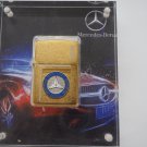 Retired Limited production Brass BMW Zippo Lighter in  Display FREE U.S Shipping