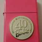 NEON PINK w/ BARBIE 40 Years of Dreams Emblem Zippo Lighter FREE U.S. SHIPPING NEON PINK w/ BARBIE 40 Years of Dreams Emblem Zippo Lighter FREE U.S. SHIPPING