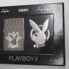 Rare Retired PLAYBOY Engraved Chrome Zippo & Key Chain Gift Set Free U.S. Shipping Rare Retired PLAYBOY Engraved Chrome Zippo & Key Chain Gift Set Free U.S. Shipping