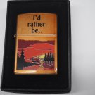Rare Retired 2006 Outdoor Escape Zippo Lighter FREE U.S. SHIPPING