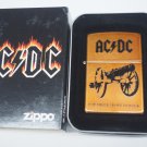 2007 Retired Zippo Lighter AC/DC Cannon -Angus Young -For Those about to Rock FREE U.S. SHIPPING