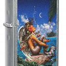 Zippo Lighter: Mermaid by Rick Rietveld - Street Chrome FREE U.S. SHIPPING