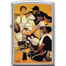 Artist Norman Rockwell Sports Design, Street Chrome Finish Zippo Lighter FREE U.S. SHIPPING Artist Norman Rockwell Sports Design, Street Chrome Finish Zippo Lighter FREE U.S. SHIPPING