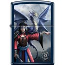 Anne Stokes-Gothic Design, Royal Blue Matte Finish Zippo Lighter Free U.S. Shipping Anne Stokes-Gothic Design, Royal Blue Matte Finish Zippo Lighter Free U.S. Shipping