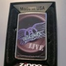 Rare New Rock & Roll Aerosmith Zippo Lighter Free U.S. Shipping