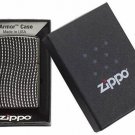 Rare Retired 2015 Deep Cut Armor Cross Weave Zippo Lighter Free U.S. Shipping