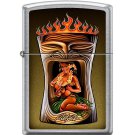 Rick Rietveld Polynesian Tiki Theme" Street Chrome Zippo Lighter Free U.S. Shipping Rick Rietveld Polynesian Tiki Theme" Street Chrome Zippo Lighter Free U.S. Shipping