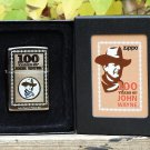 John Wayne 100 Year Anniversary Zippo Lighter FREE U.S. SHIPPING
