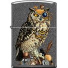 Ironstone Steampunk Owl Zippo Lighter FREE U.S Shipping