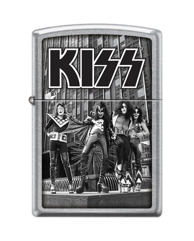 Sharp Kiss Rock & Roll On Stage Zippo Lighter Free U.S Shipping