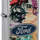 Sharp Ford Collages Zippo Lighter Free U.S. Shipping