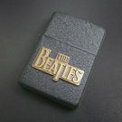 Beatle Black Crackle Emblem, Zippo Lighter  Free U.S.Shipping