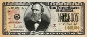 5 FAKE 1 million dollar bills Funny prank trick cash