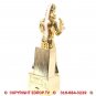 1977 Elvis McCormick Gold Whiskey Decanter Music Box Sealed Full Mint