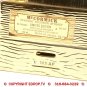 1977 Elvis McCormick Gold Whiskey Decanter Music Box Sealed Full Mint
