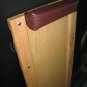 New Solid Oak USA Hand Made Mechanic Automotive Garage Creeper w Iron Casters