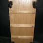New Solid Oak USA Hand Made Mechanic Automotive Garage Creeper w Iron Casters
