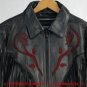 Fringe Genuine Leather Ladies Coat Thinsulate Lining 10 biker jacket