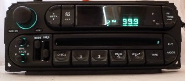 Dodge Chrysler Jeep Radio CD Player Factory OEM