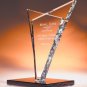 75297 Ostrom Glass Crystal Victory Custom Blank Trophy Achievement Award