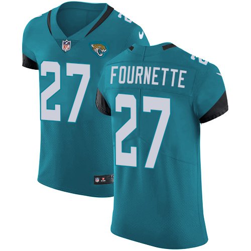 Jacksonville Jaguars 27 Leonard Fournette Teal Green Team Vapor Elite ...