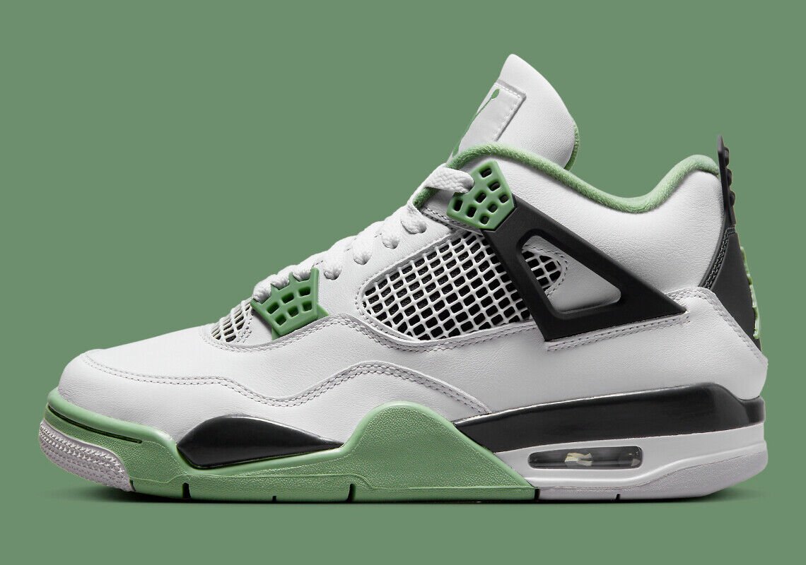 Men's Women's Air Jordan 4 Retro Seafoam AQ9129 103