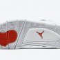 Men's Women's Air Jordan 4 Retro Orange Metallic CT8527 118
