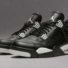 Men's Women's Air Jordan 4 Retro LS Oreo 2015 314254 003