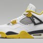 Men's Women's Air Jordan 4 Retro Vivid Sulfur AQ9129 101