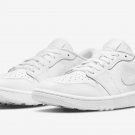 Men's Women's Air Jordan 1 Low Golf White Crocodile DD9315 110
