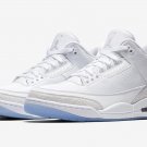 Men's Women's Air Jordan 3 Retro Triple White 136064 111