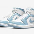 Men's Women's Air Jordan 1 Mid University Blue BQ6472 141