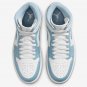 Men's Women's Air Jordan 1 Mid University Blue BQ6472 141