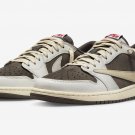 Men's Women's Travis Scott x Air Jordan 1 Low OG Reverse Mocha DM7866 162