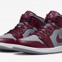 Men's Women's Air Jordan 1 Mid Cherrywood Red DQ8426 615