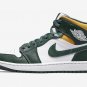 Men's Women's Air Jordan 1 Mid Sonics 554724 371