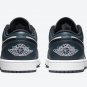 Men's Women's Air Jordan 1 Low Dark Teal 553558 411