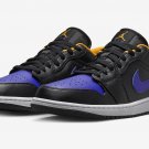 Men's Women's Air Jordan 1 Low Lakers 553558 075