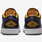 Men's Women's Air Jordan 1 Low Lakers 553558 075