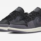 Men's Women's Air Jordan 1 Low SE Craft Inside Out - Black DN1635 001