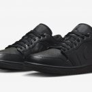 Men's Women's Air Jordan 1 Low Triple Black 2022 553558 093