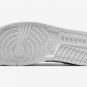 Men's Women's Air Jordan 1 Low Triple White 2022 553558 136