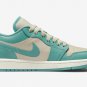 Men's Women's Air Jordan 1 Low Tropical Teal Sandy Beige DC0774 131
