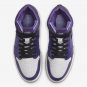 Men's Women's Air Jordan 1 Zoom Comfort Court Purple Patent CT0979 505